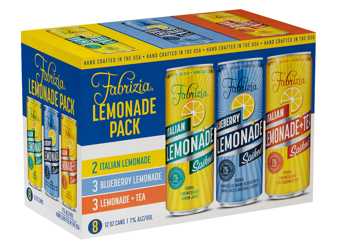 Spiked Lemonade Variety Pack | Fabrizia Spirits Products