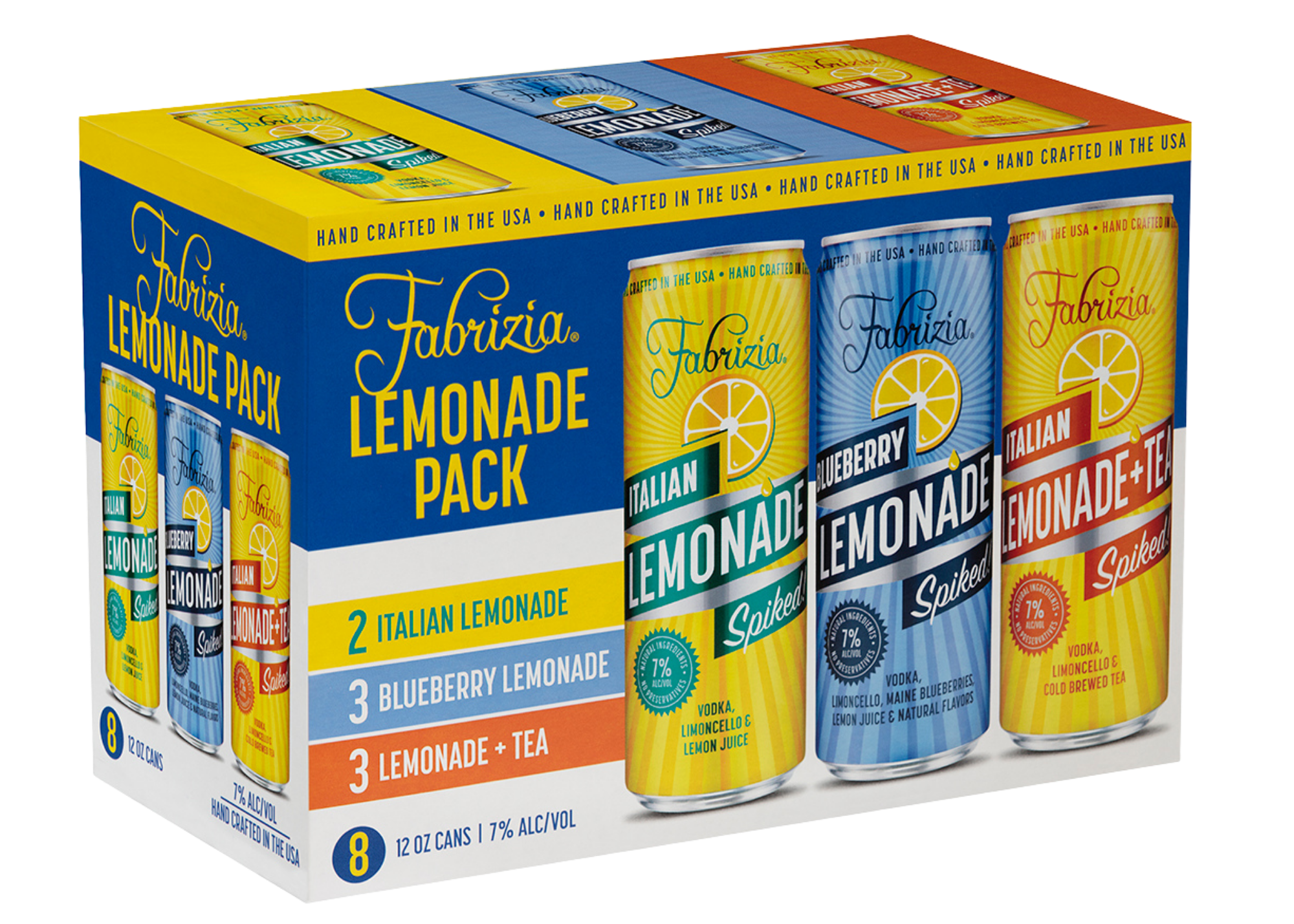 Spiked Lemonade Variety Pack | Fabrizia Spirits Products